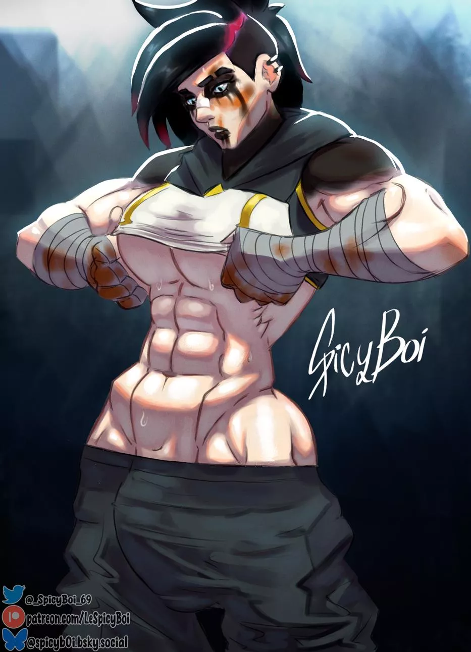 Goth Vi from Arcane 2 (_SpicyBoi_69)