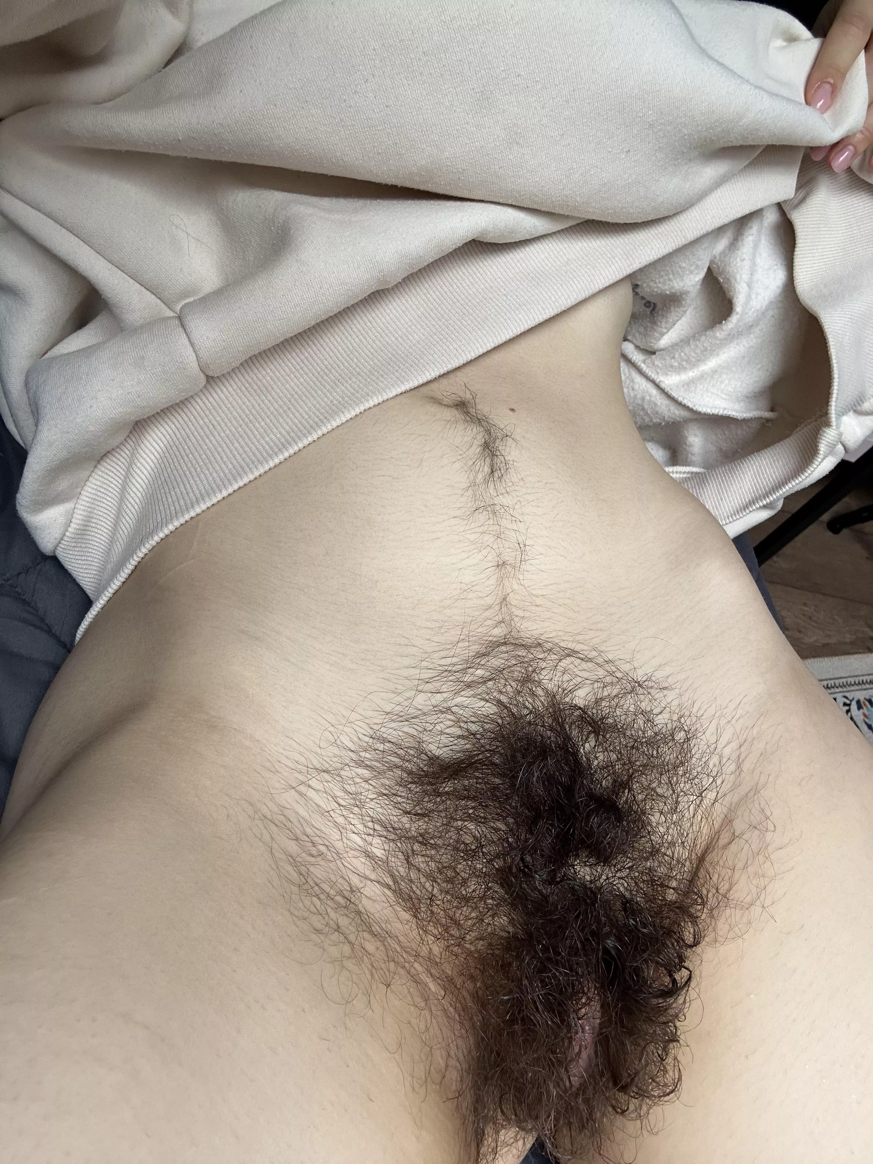 I'm feeling adventurous, so go ahead and lick my pussy