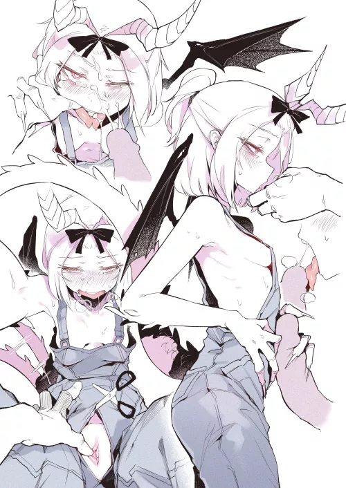 Karasu is in a state of extreme horniness