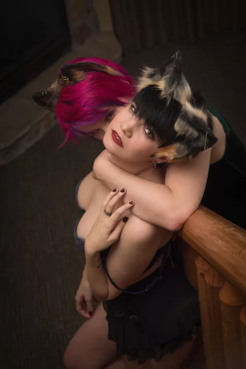 Lady Luna Fox and April Pantz