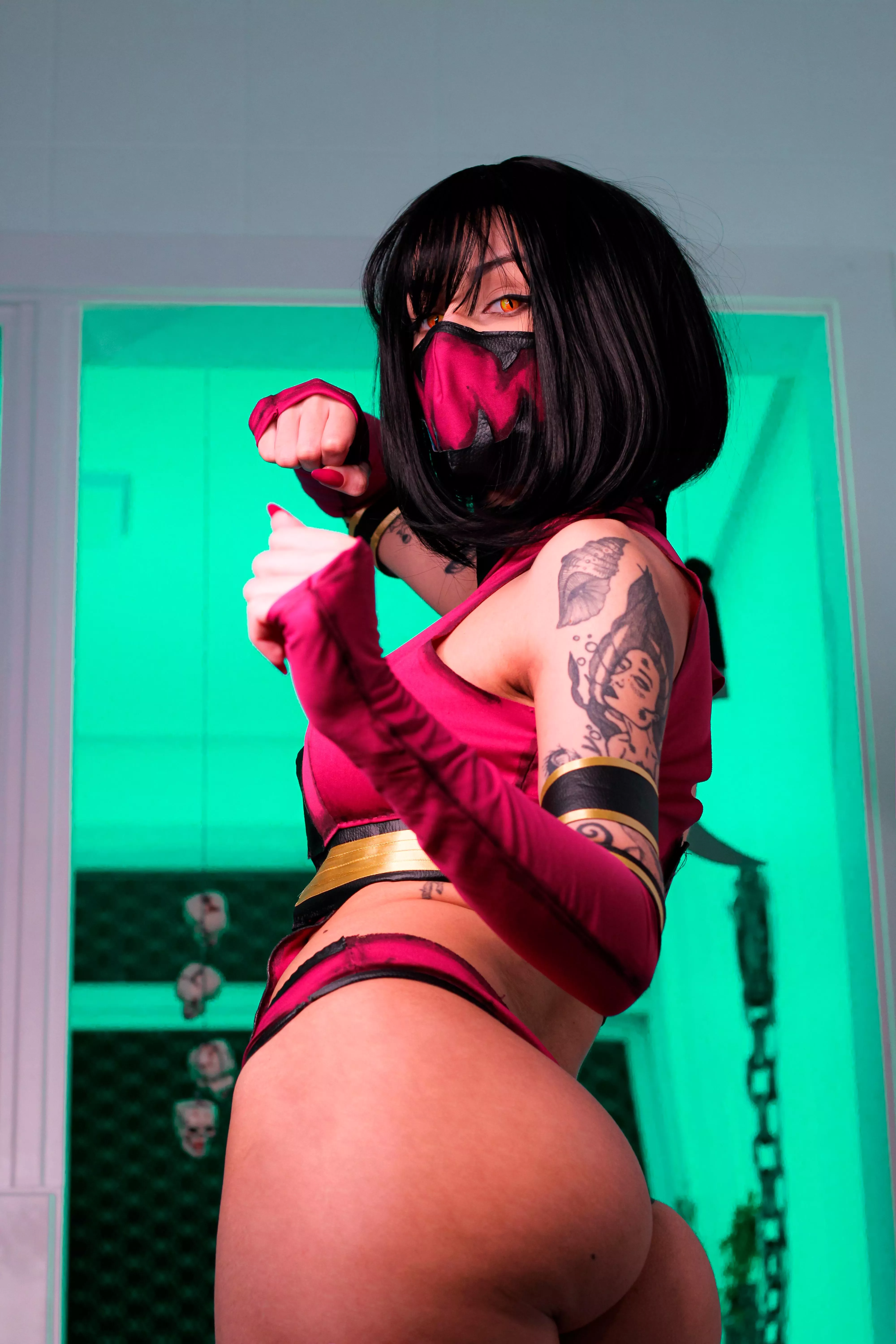 Mileena from MK (by Nicky Brum) 