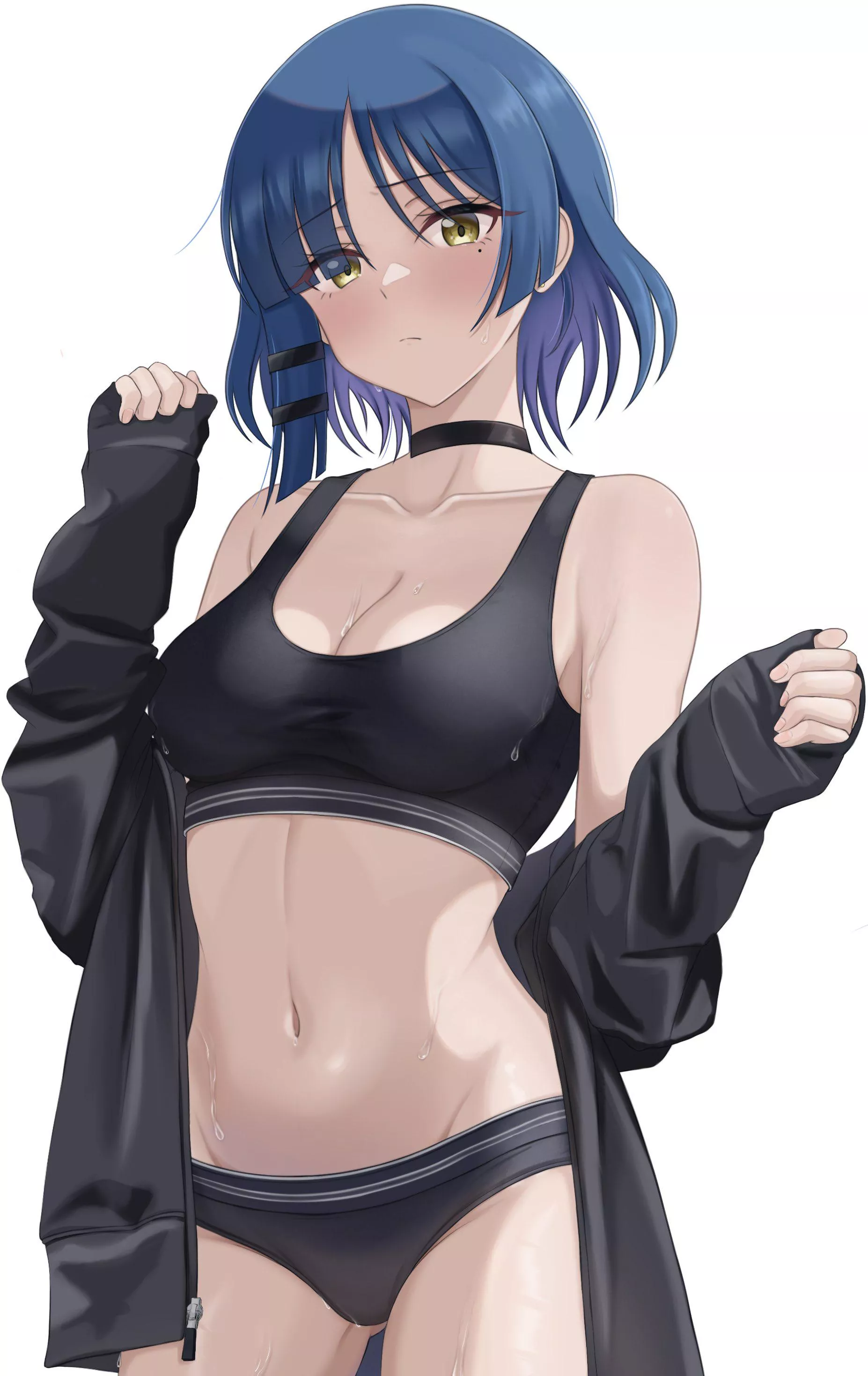 Ryo Rocking Her Black Sports Bra (By @mix020511 On X)