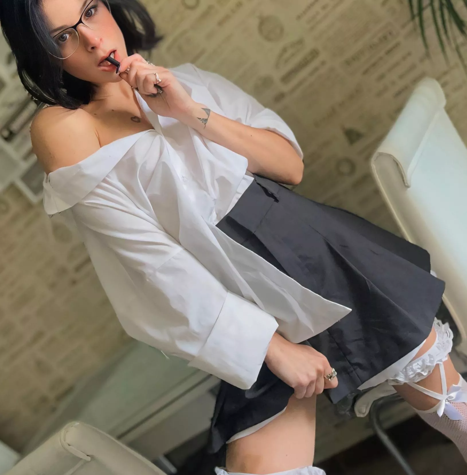 this college girl is ready to get railed