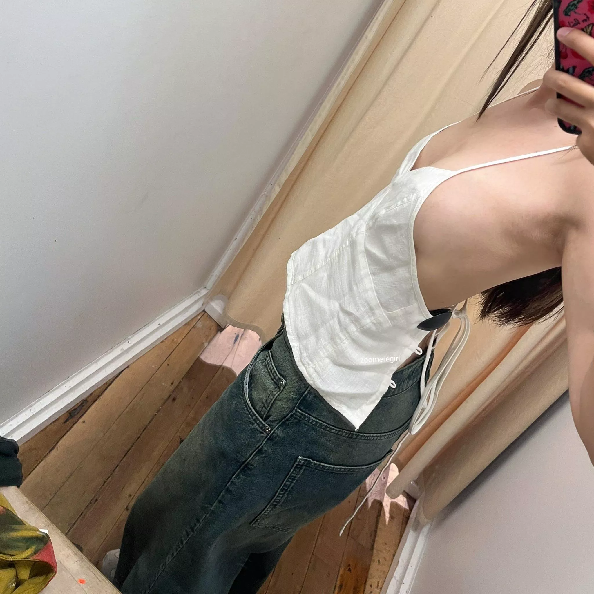 Would you grope a teen japanese girl in the changing room?
