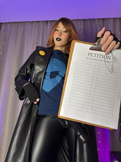 Would you sign a petition allowing girls to wear strap-ons on the street?