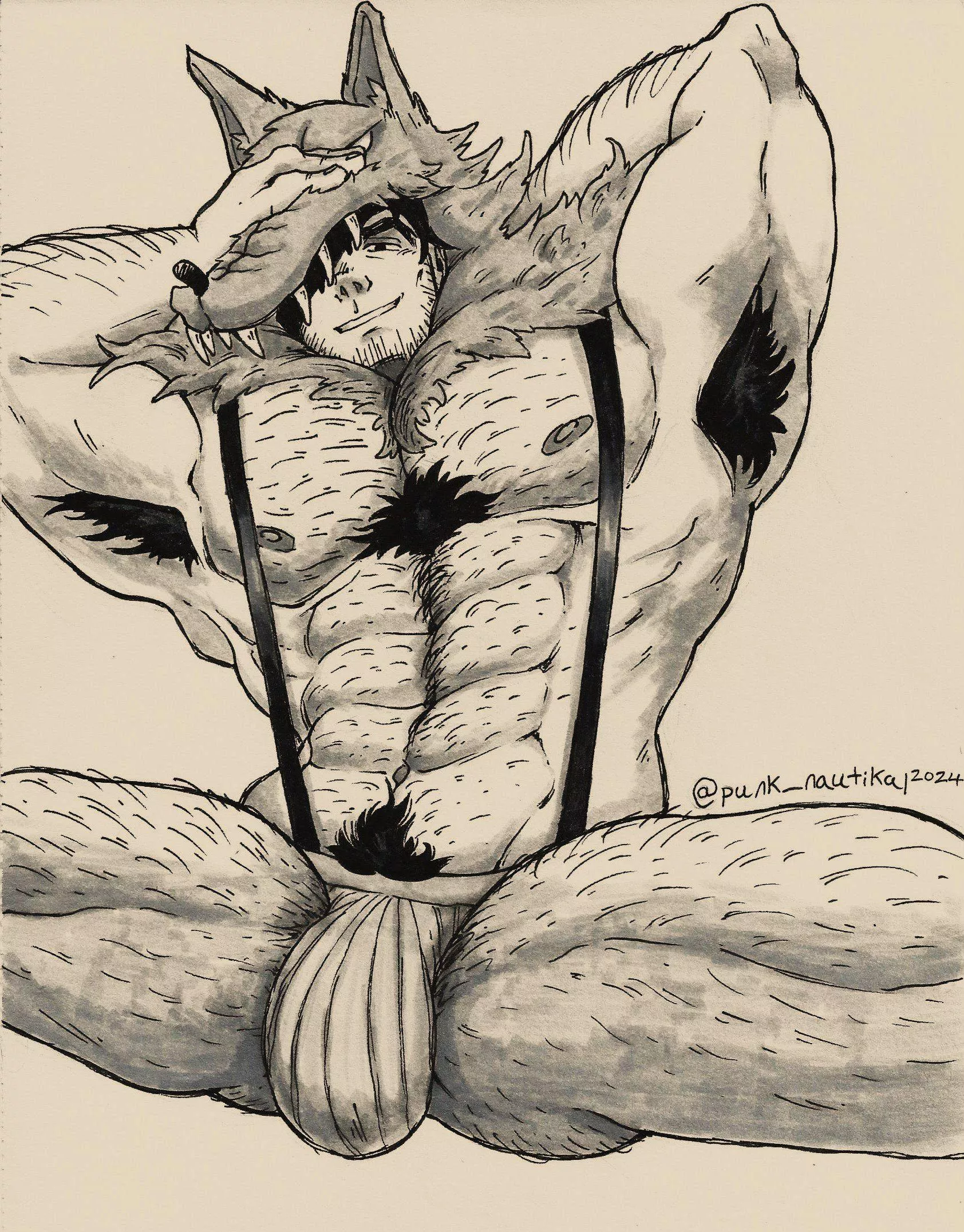 Beowulf spread out (art by me)