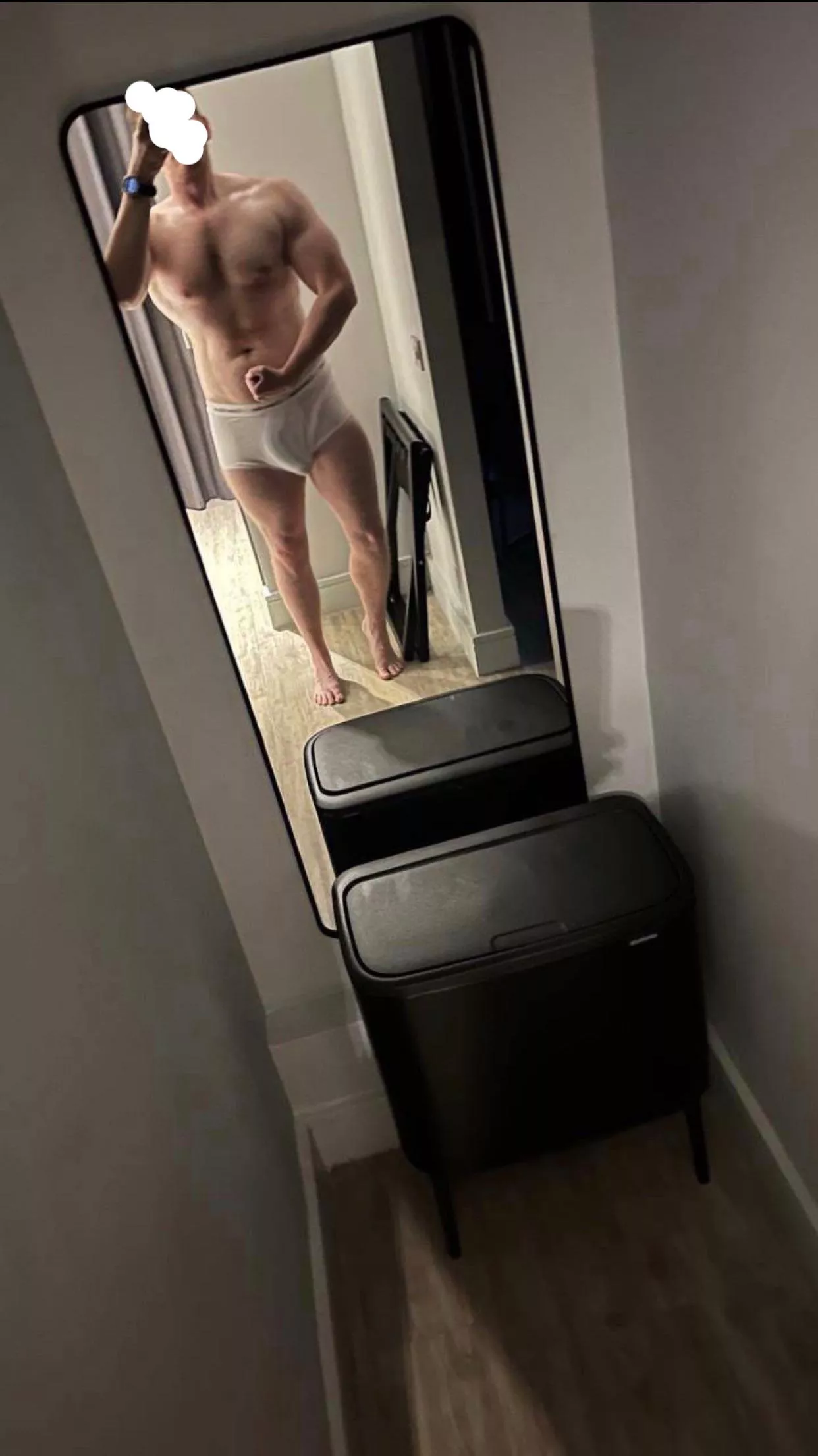 Can you see it? There’s no sock down there I promise 