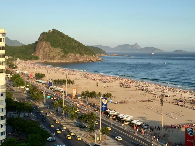 Copacabana Beach, Rio de Janiero