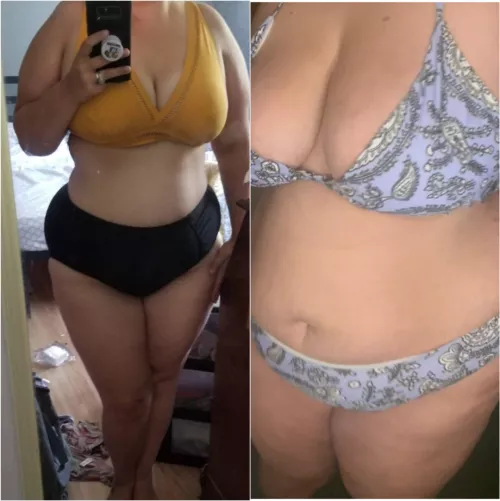 From XL bikini to 3X bikini