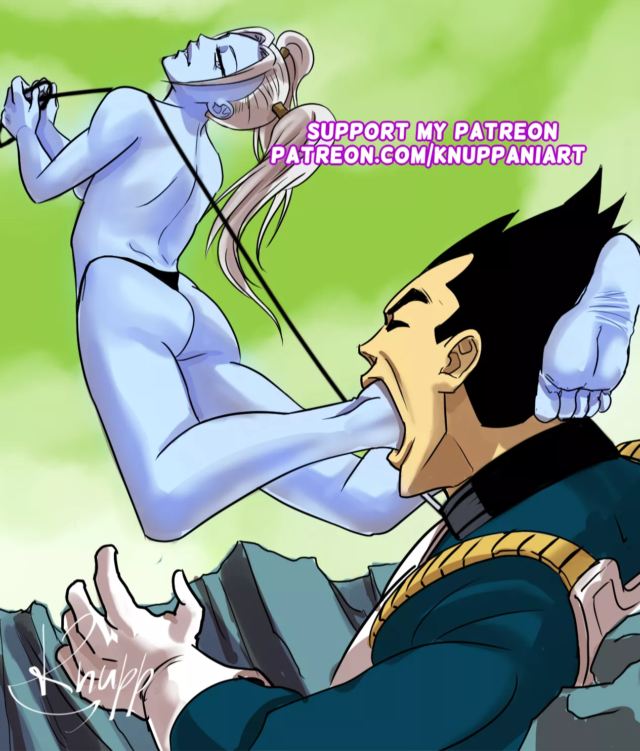 Marcarita Dominate Vegeta Foot Worship