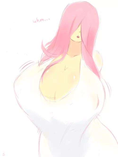 Spooky fluttershy (art by me)