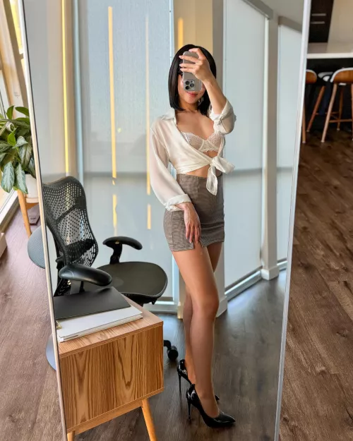 Staying late again, boss? Hope you don't mind if I join you...