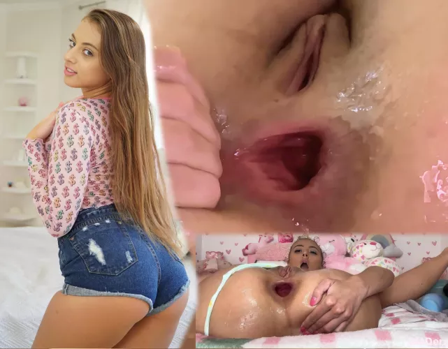 Stretch that shithole mama!