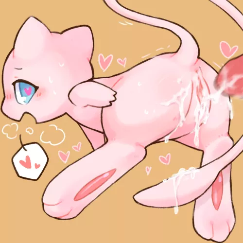 (Wolfwithwing) [F] Mew fucked by trainer