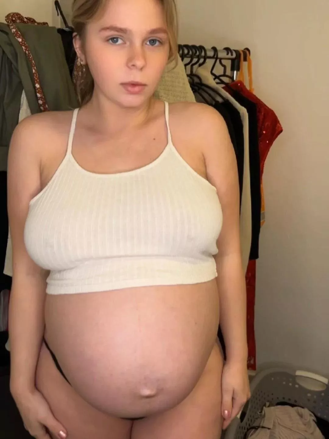 Would you creampie me even if I was 9 months pregnant?