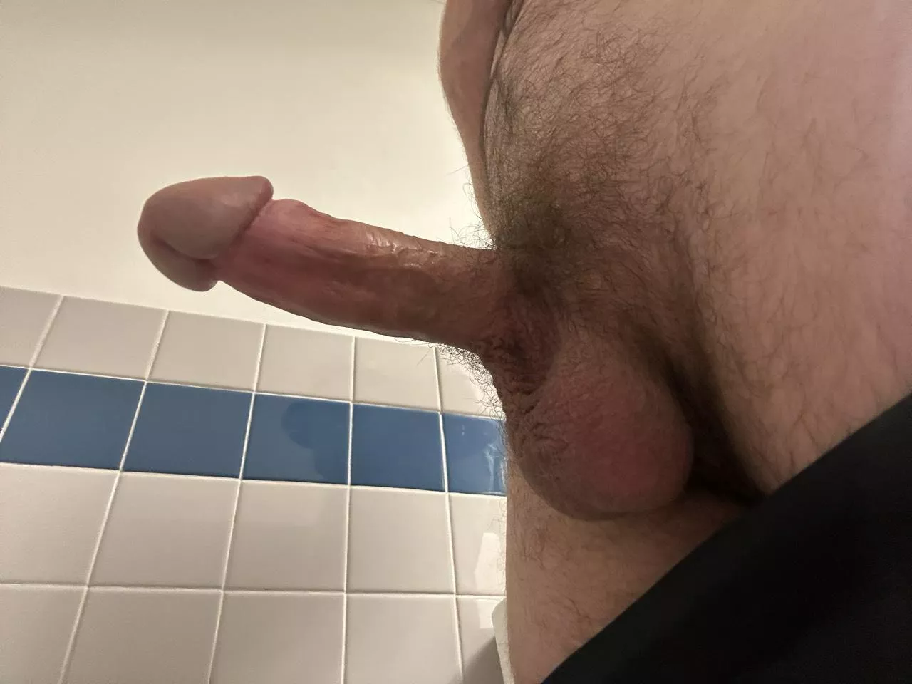 Would you take my cock in a public restroom?