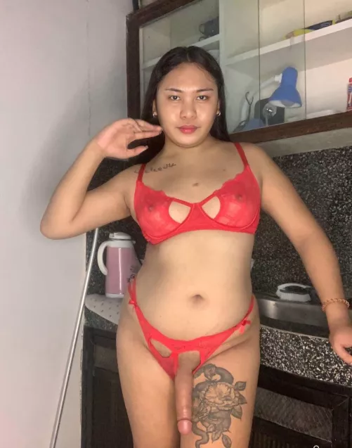 Are you ready to be dominated by my girlcock,