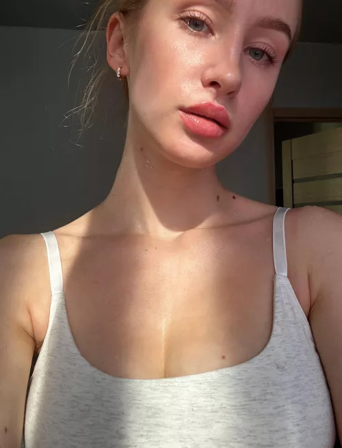 basking in the sunshine by the window