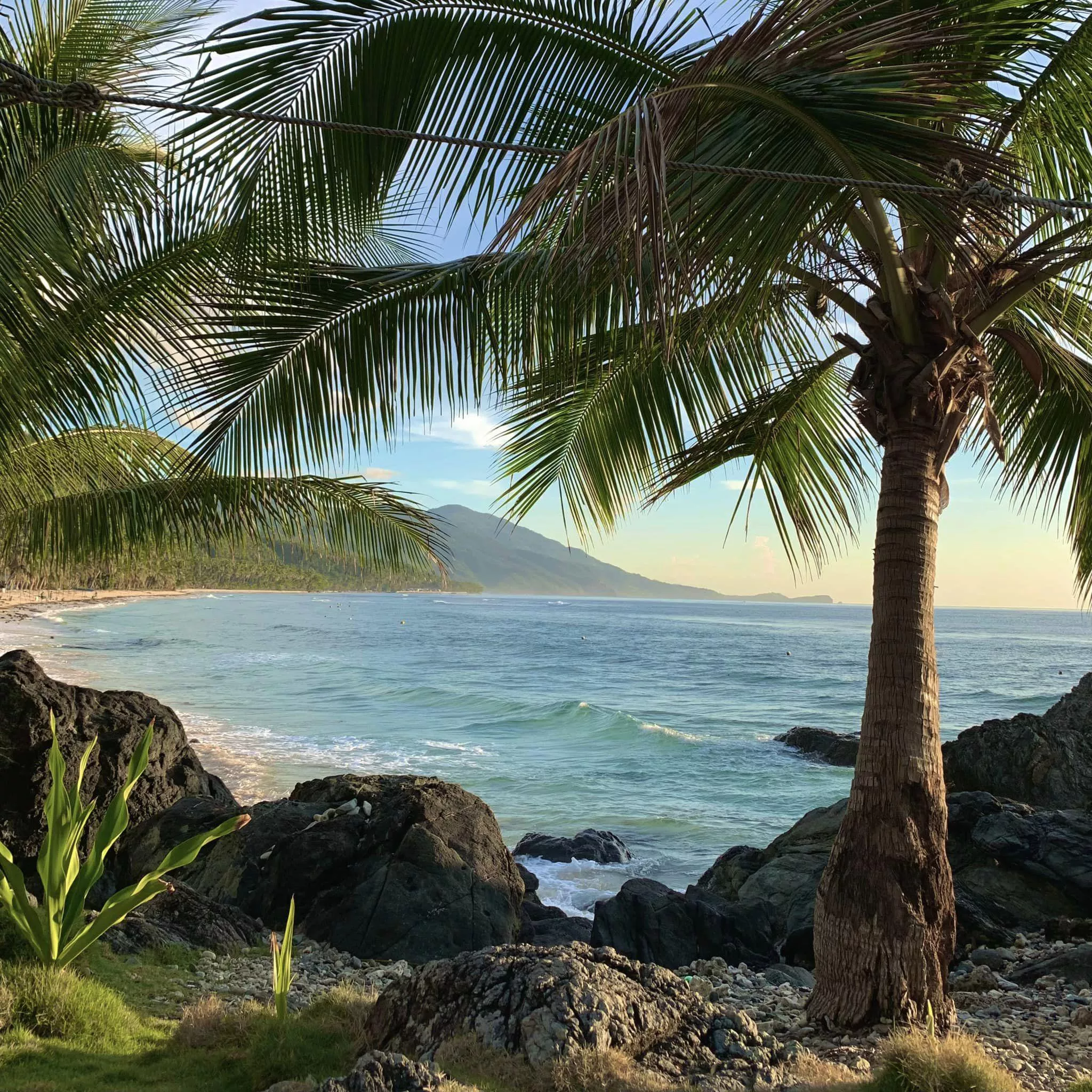Breathtaking beach in Mindanao, Philippines