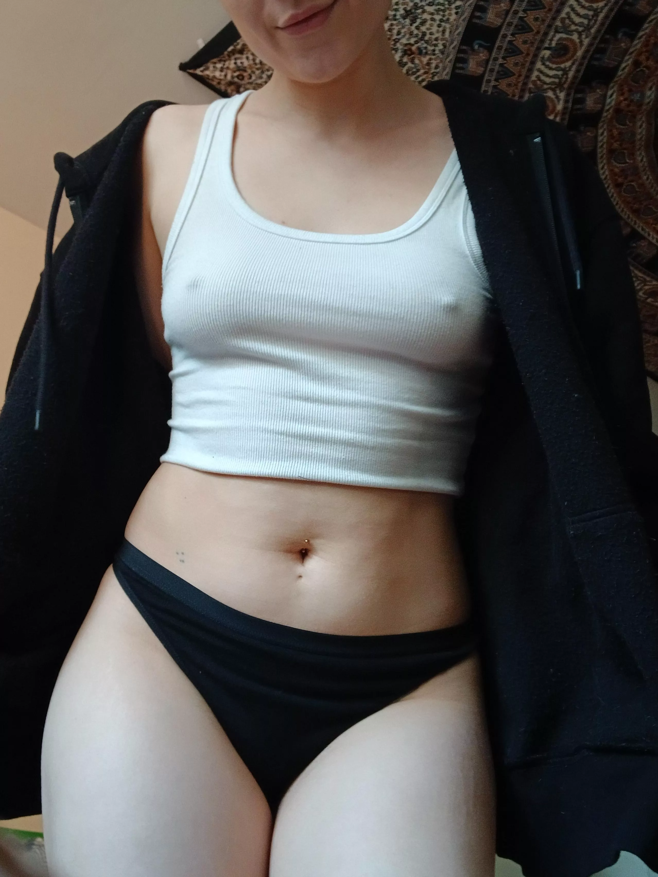 Don't underestimate the catharsis o[f] dancing badly, and singing poorly, to old All Time Low music in undies and a hoodie 😆☺️🎶