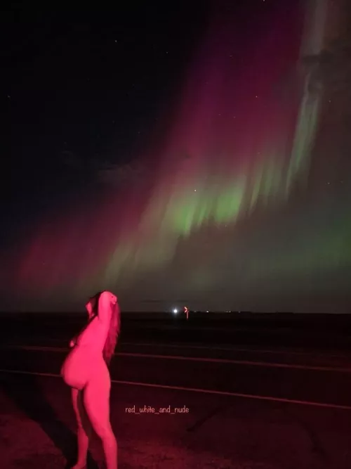 Have you ever seen the northern lights? Or a naked preggo on the side of the highway?