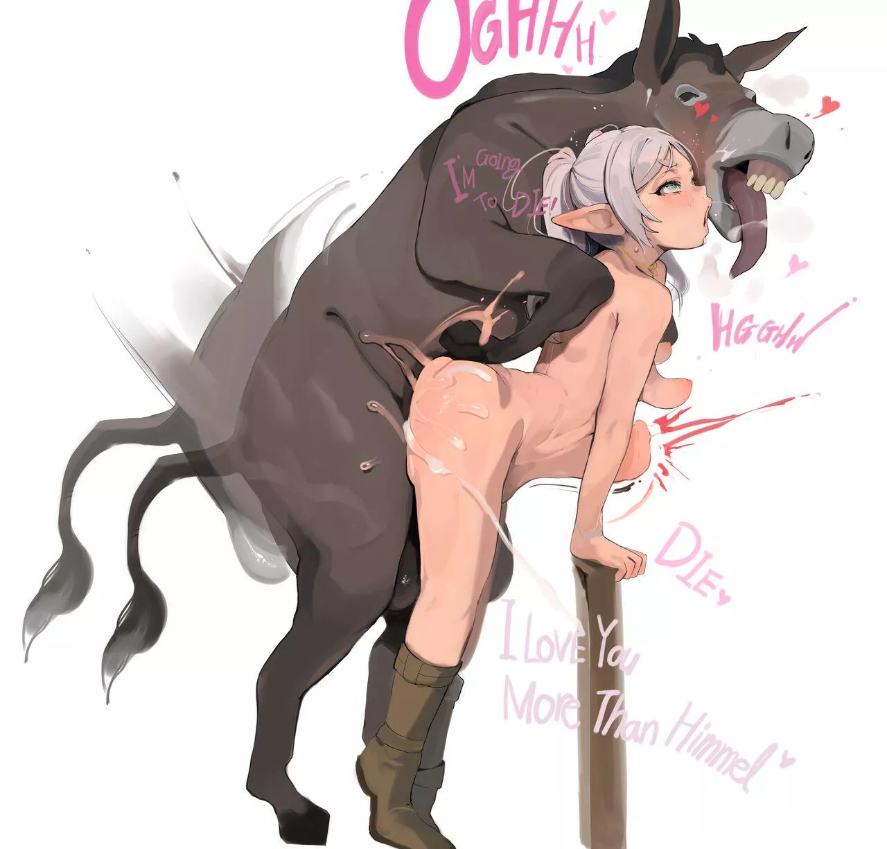 Having some donkey fun (mamimi)