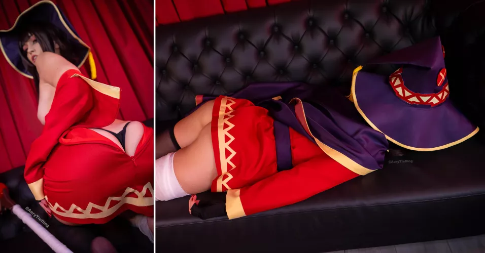 Megumin from Konosuba by Aery Tiefling [OC]