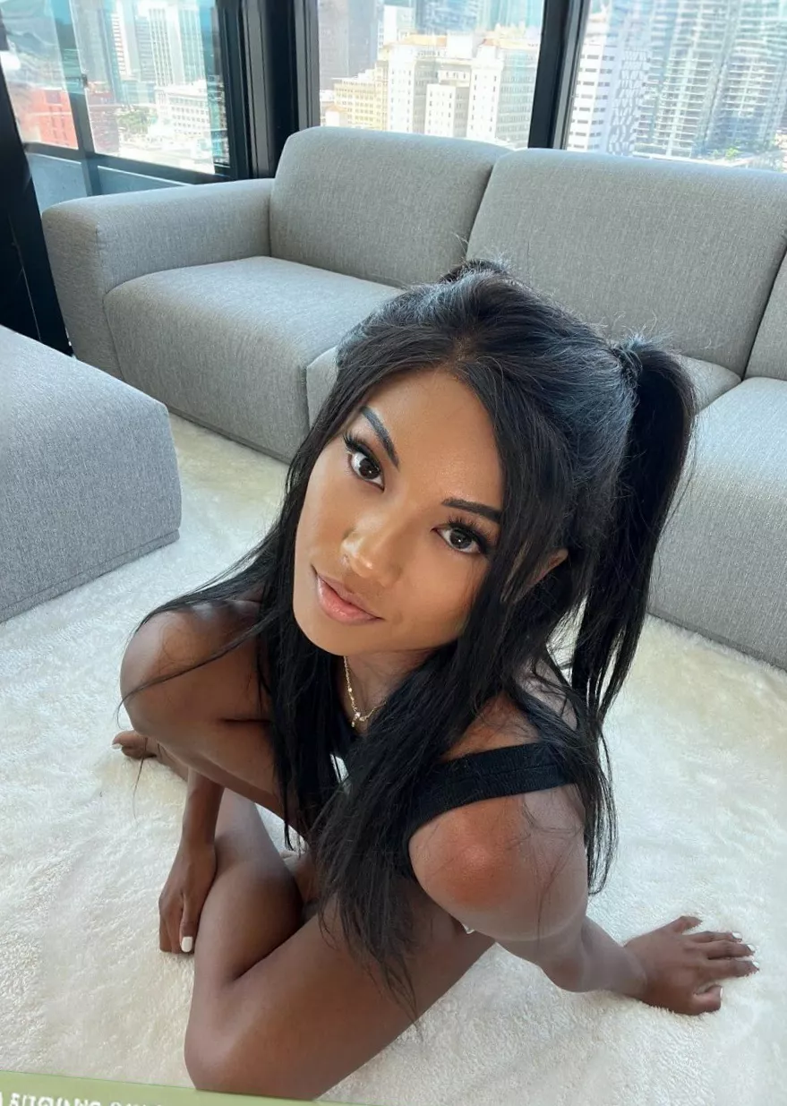 My skin is really glowing today!