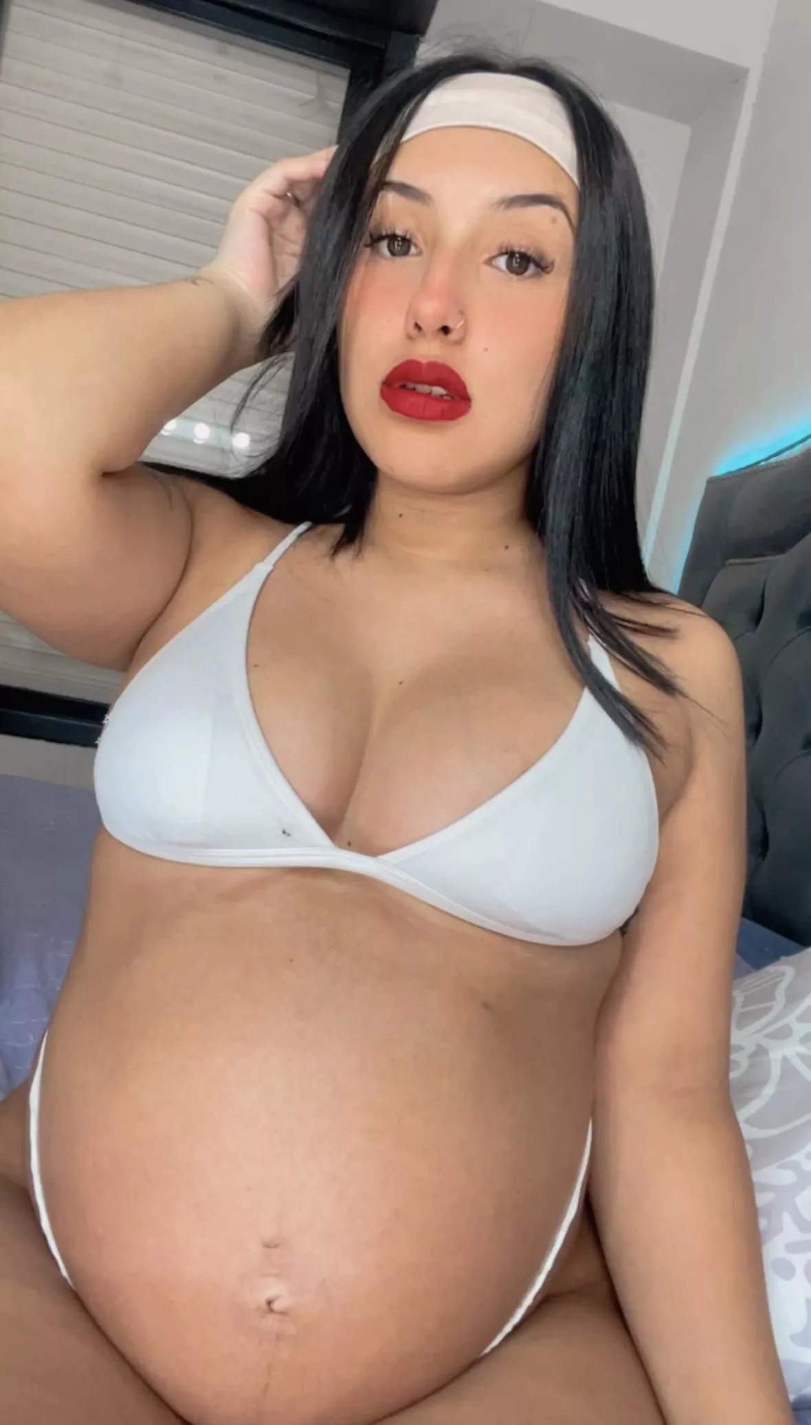 My thong hides under this belly lol