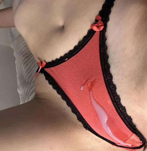 My thong looks good in semen