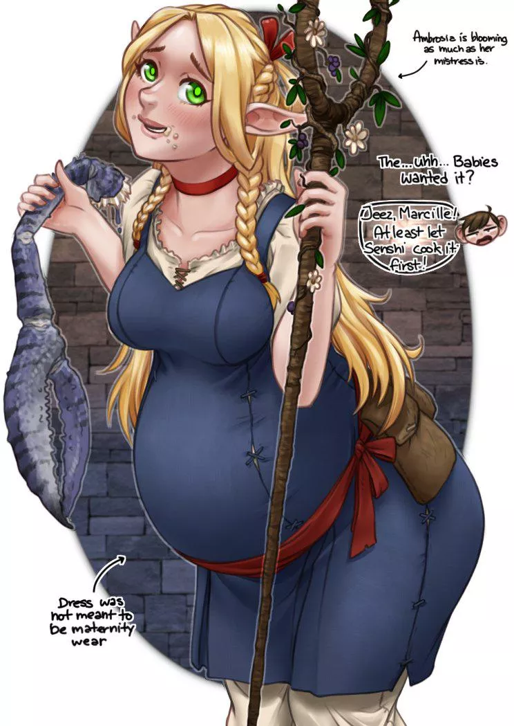 Pregnant Marcille