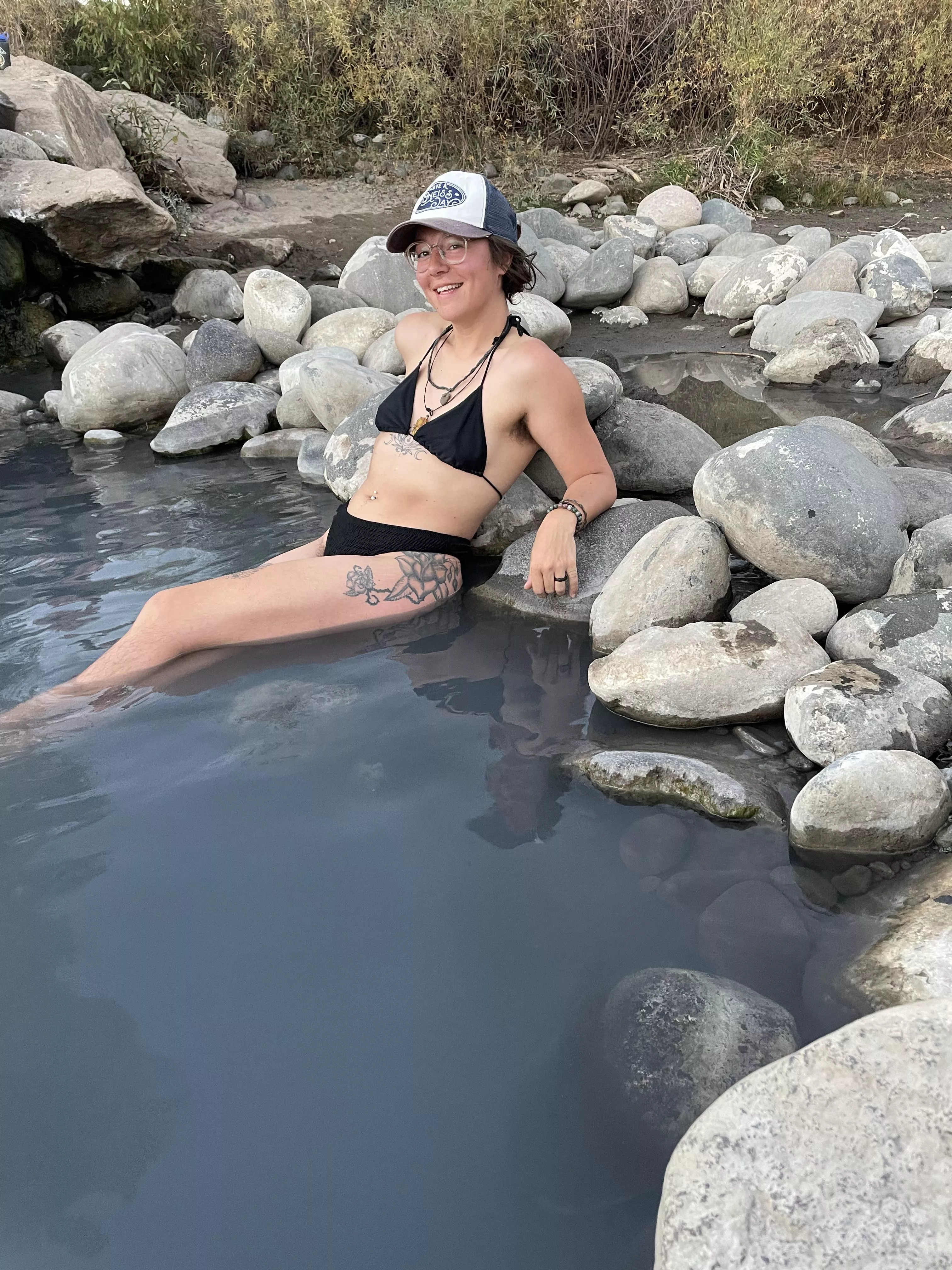 This hot spring was so good to me