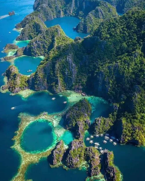 Welcome to the beautiful twin lagoon in Coron, Palawan 😍