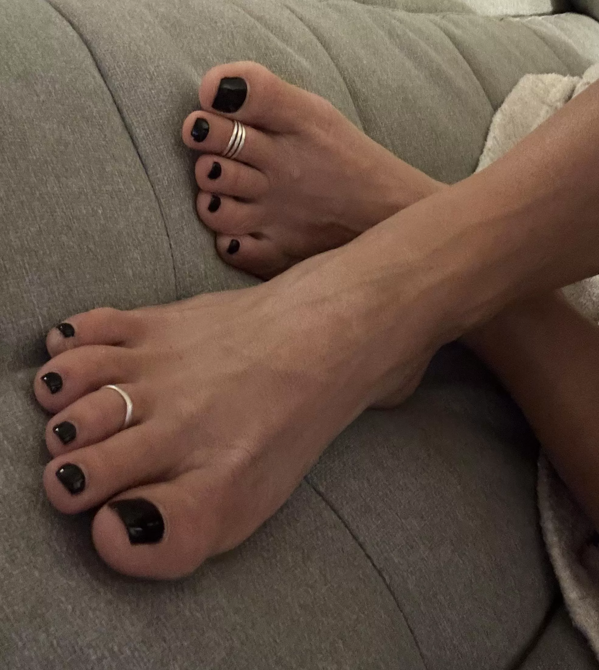 Why is black polish so hot??🥵