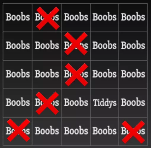 27 m4f come claim your spot on my totally normal, well-crafted bingo card 