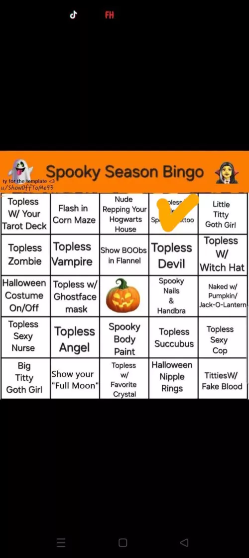 39[M4A] spooky season bingo