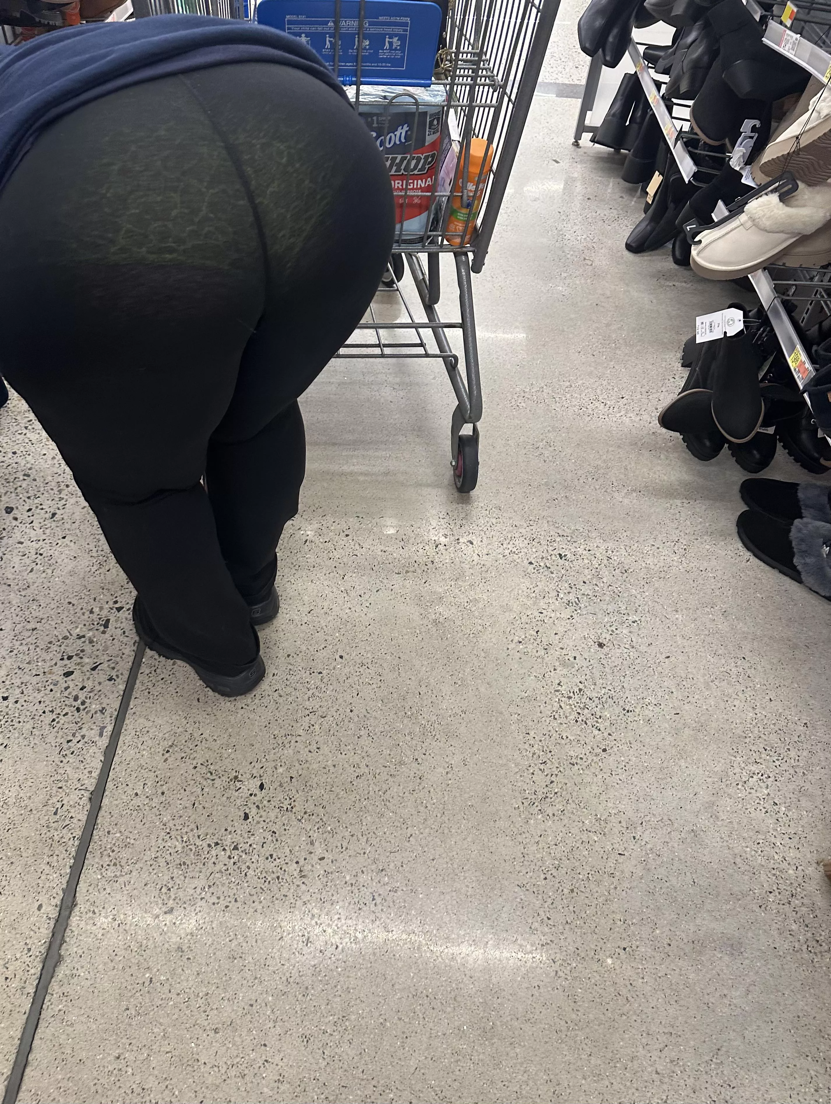 48 [F] Someone really enjoyed watching me see if this pair of slippers fit…was it you?