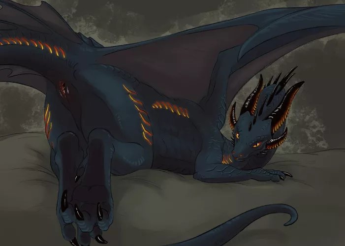 A tail raised for you [F] (flamespitter)