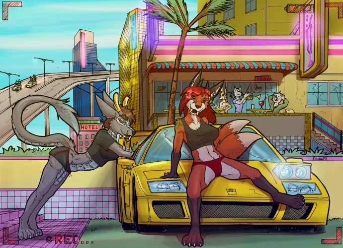 A WeekEnd at the Neon-District[F](rickwulfk)