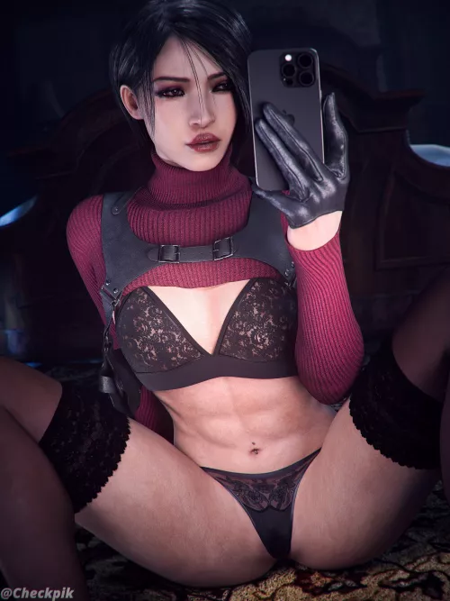 Ada taking a selfie (Checkpik)