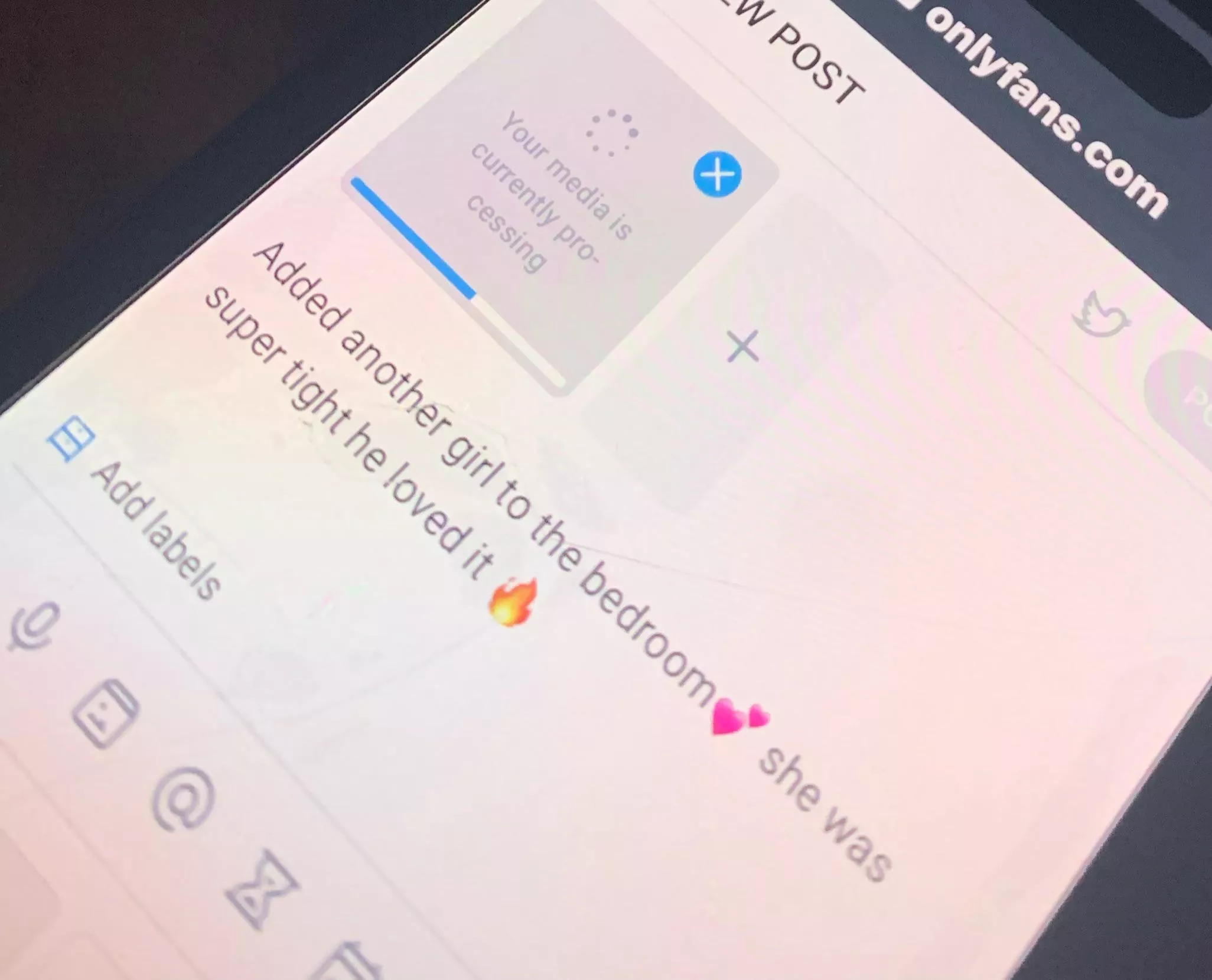 Adding new content to my only fans 💦