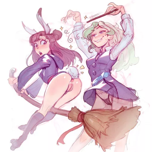 Akko and Diana (HoneyDoo)