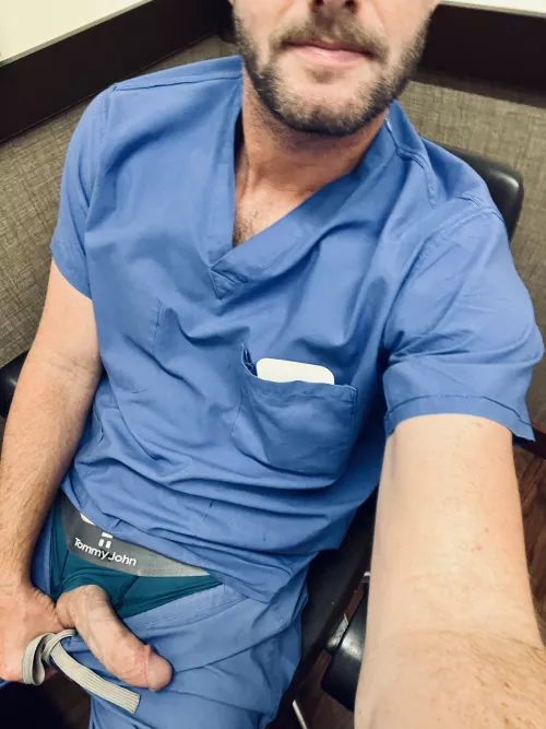 Amazing what scrubs can hide 