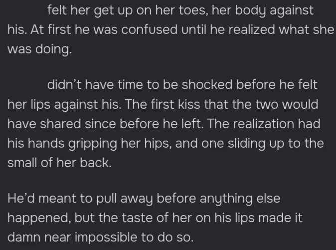 And I broke my own heart. I go cry now 😭😭