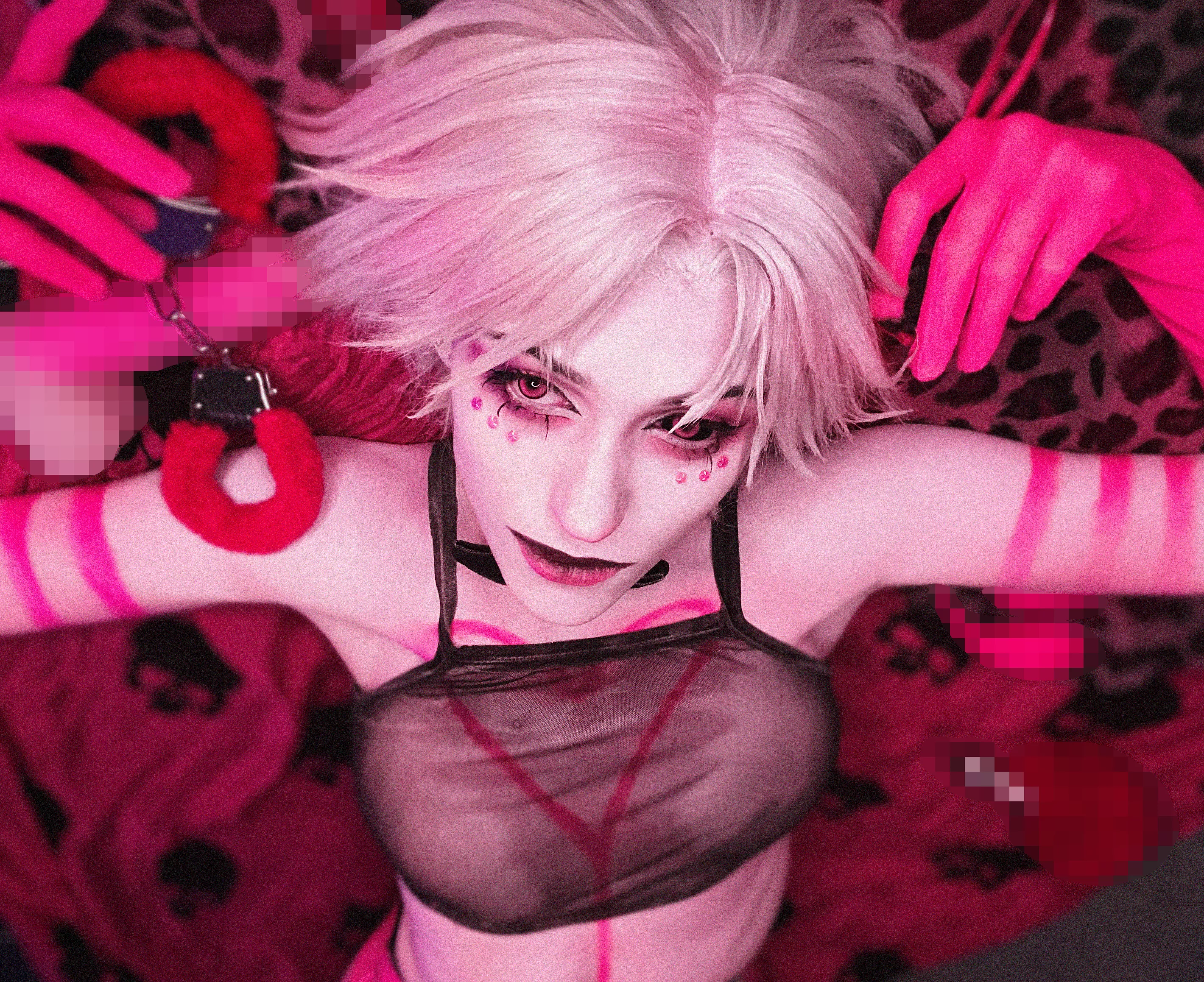 Angel Dust cosplay by Sakigamikan