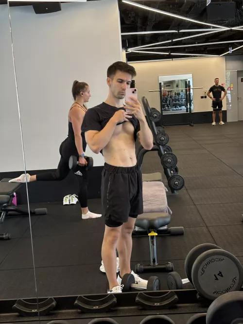 Another day at the gym