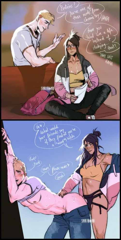 Are there girls out there who like pegging?