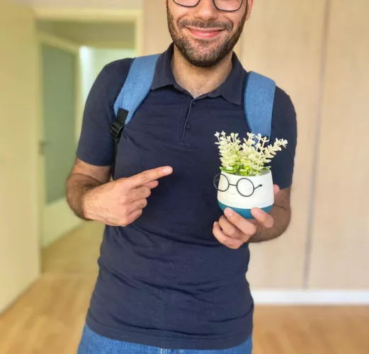 Are you into [m]en who take care of plants?