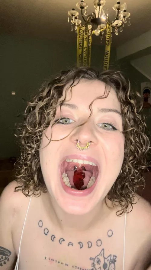 Are you ready to fill my stomach? {f}