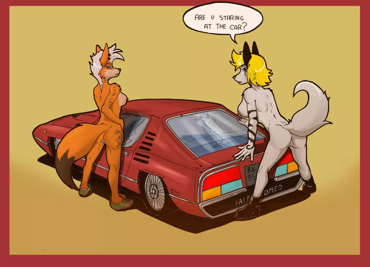 Are you staring at the car? [F](rickwulfk)